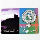 Clan Agnew Fridge Magnet