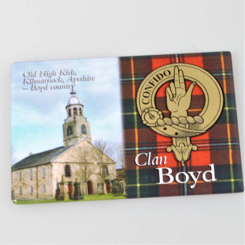 Clan Boyd Fridge Magnet