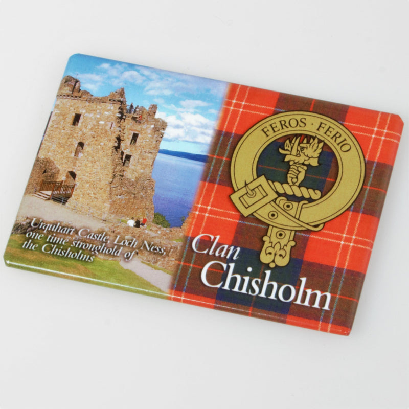 Clan Chisholm Fridge Magnet