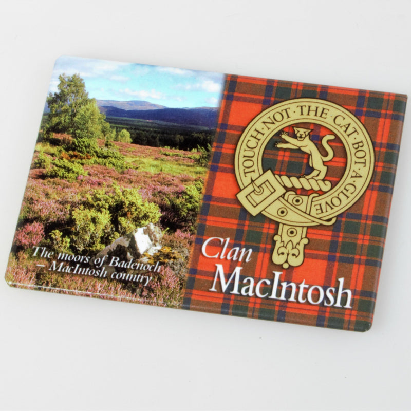 MacIntosh Clan Crest Fridge Magnet