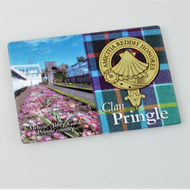 Pringle Clan Crest Fridge Magnet