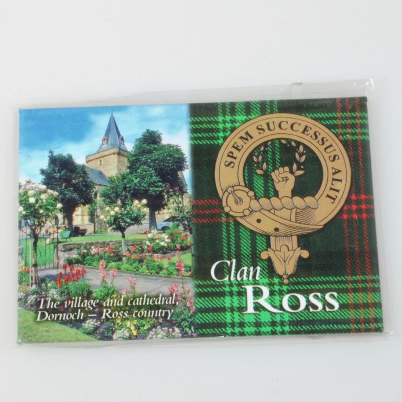 Ross Clan Crest Fridge Magnet