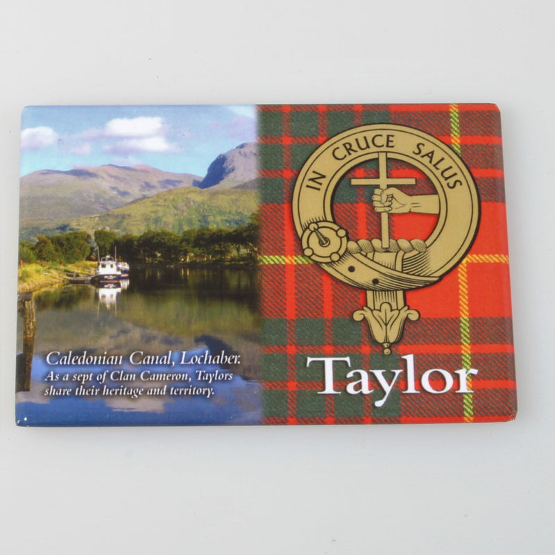 Taylor Clan Crest Fridge Magnet