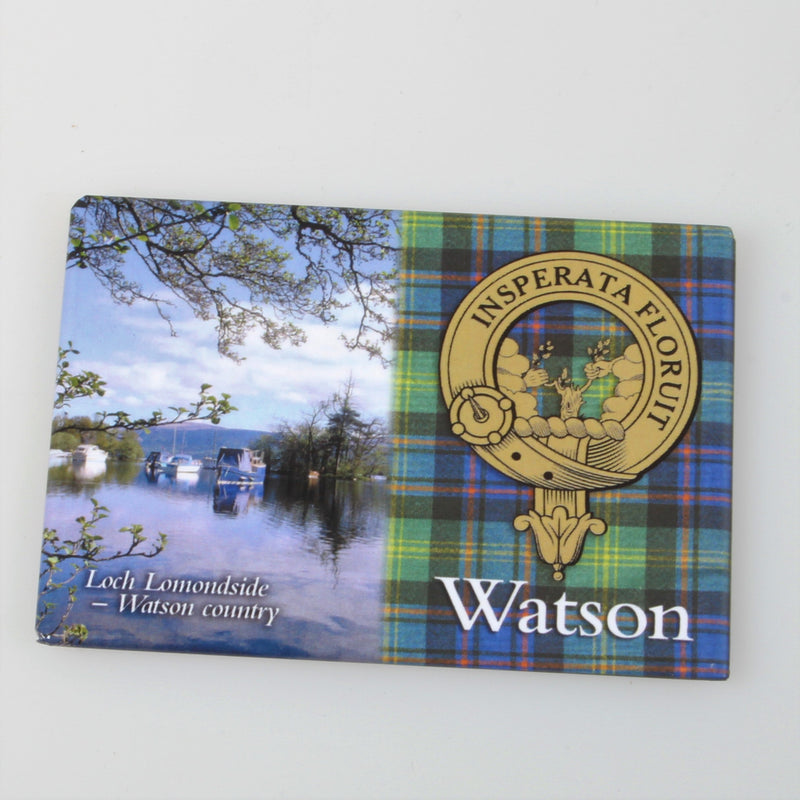 Watson Clan Crest Fridge Magnet