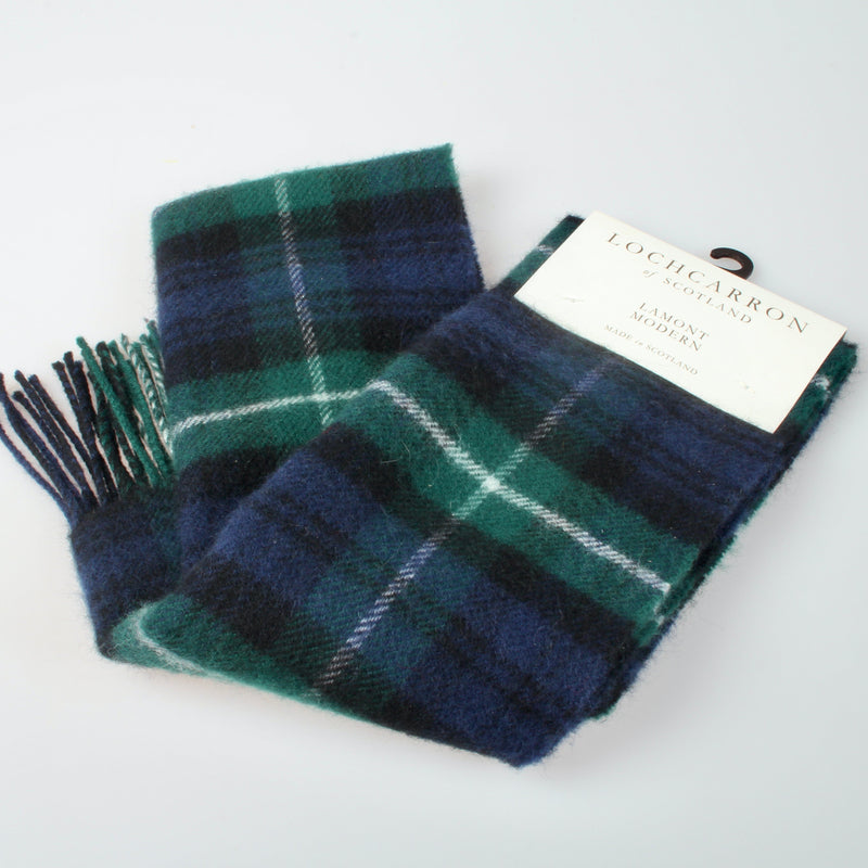 Lambswool Scarf in Lamont Modern Tartan