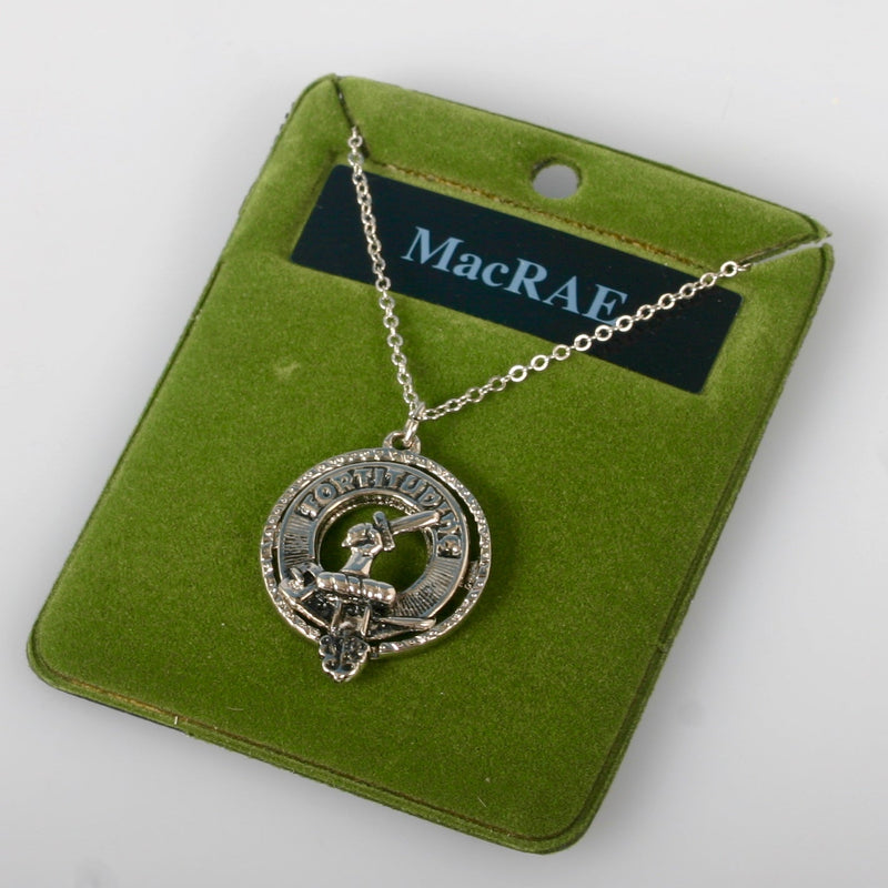 MacRae Clan Crest Pendant