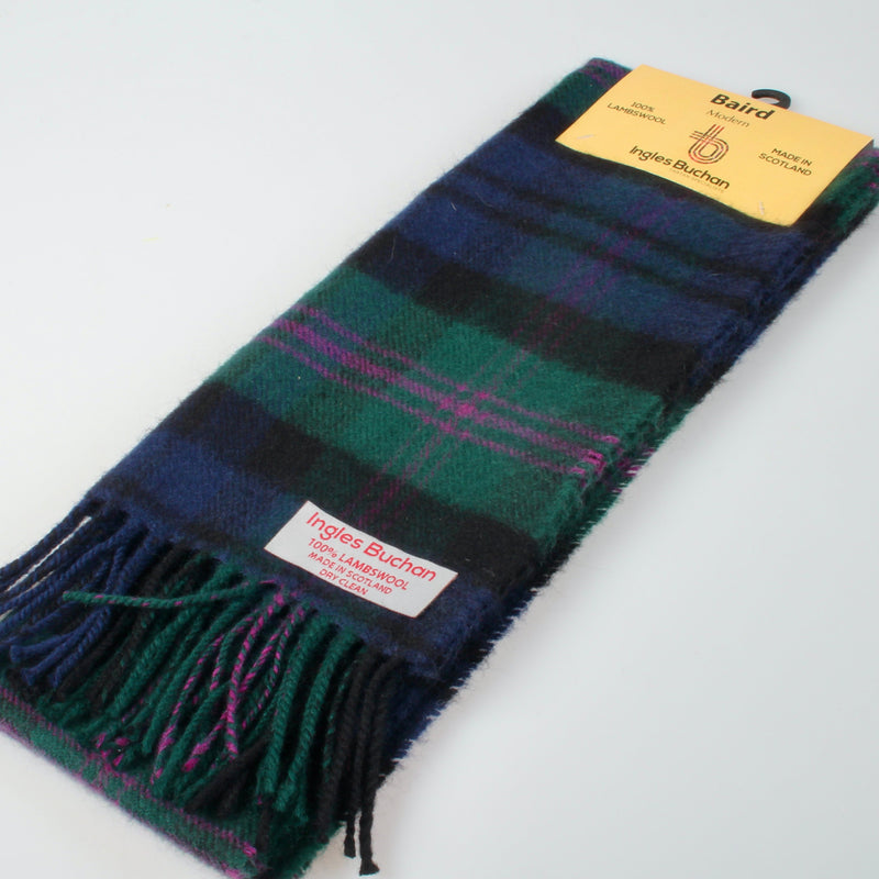 Lambswool Scarf in Baird Modern Tartan