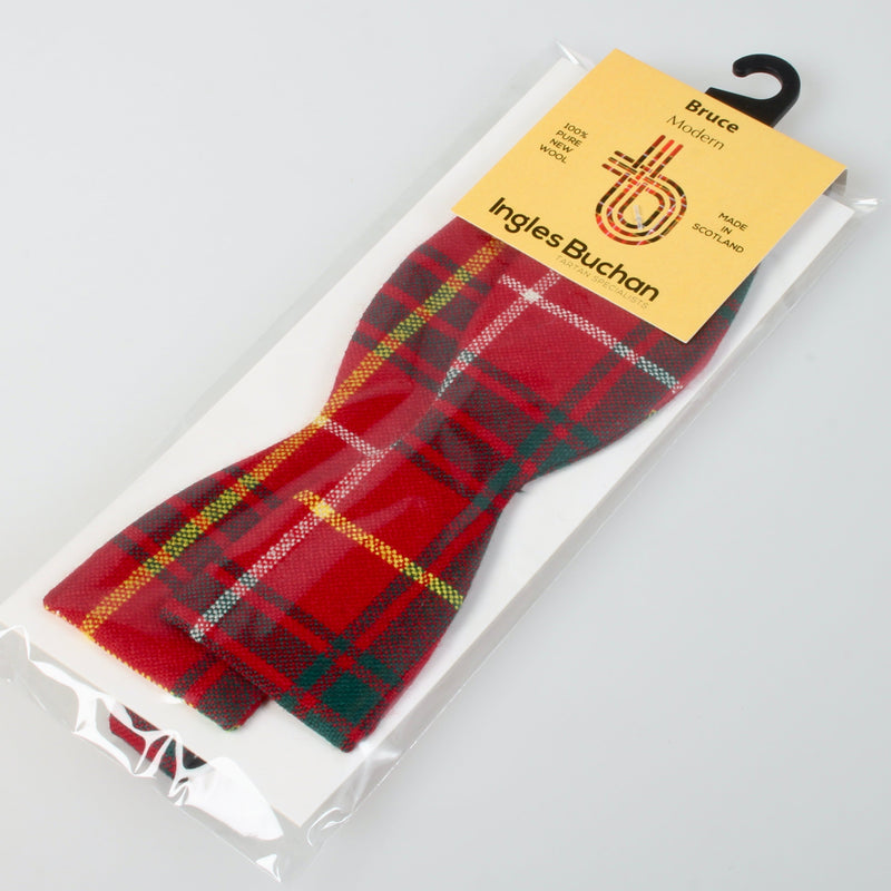 Bruce Modern Tartan Self Tie Bow Tie