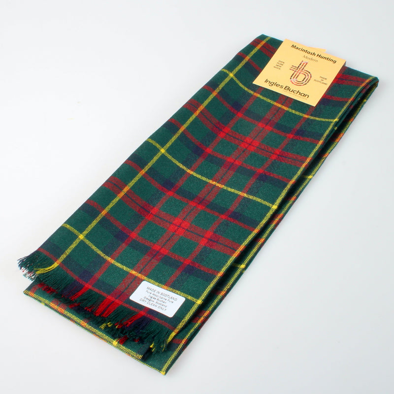 Wool Scarf in MacKintosh Hunting Modern Tartan.