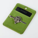 Innes Clan Crest Pewter Tie Slide