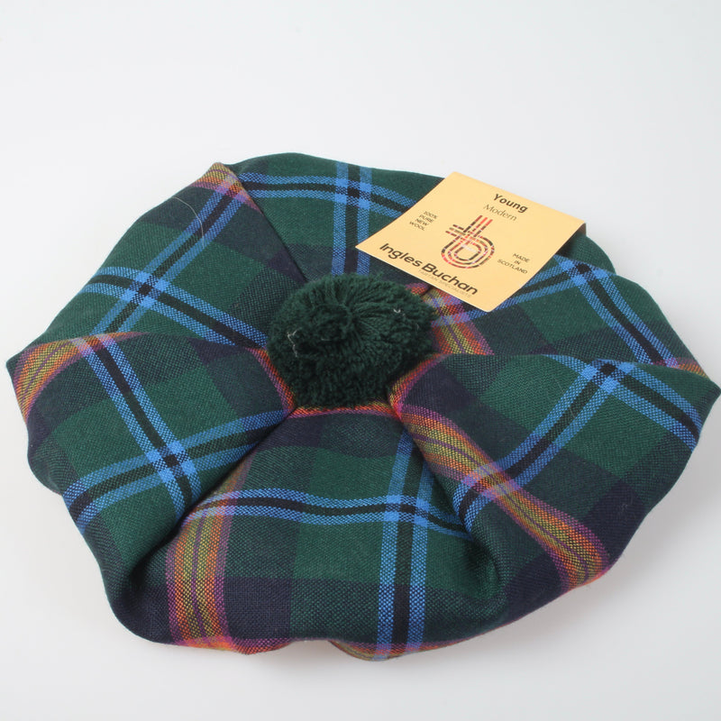 Young Modern Wool Tartan Tam