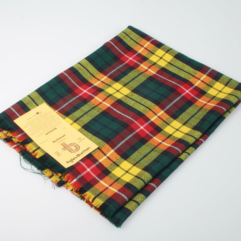 Buchanan Modern Tartan Wool Stole