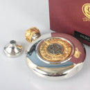 Duncan Clan Crest Pewter Sporran Flask