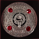 Fotheringham Clan Crest Pewter Plaid Brooch