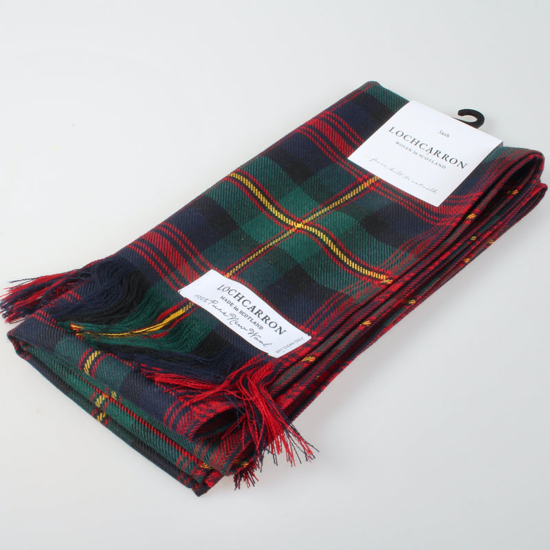 Luxury Sash in MacLennan Modern Tartan