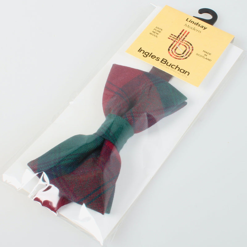 Lindsay Modern Tartan Bow Tie