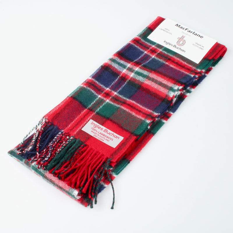 Lambswool Scarf in MacFarlane Modern Tartan