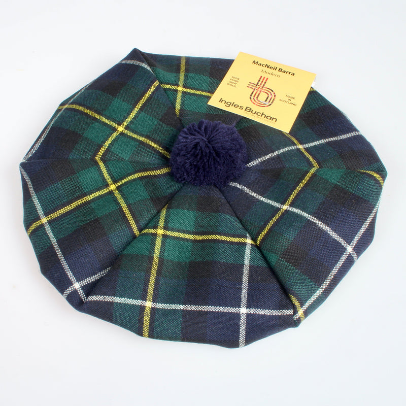 MacNeil Barra Modern Wool Tartan Tam