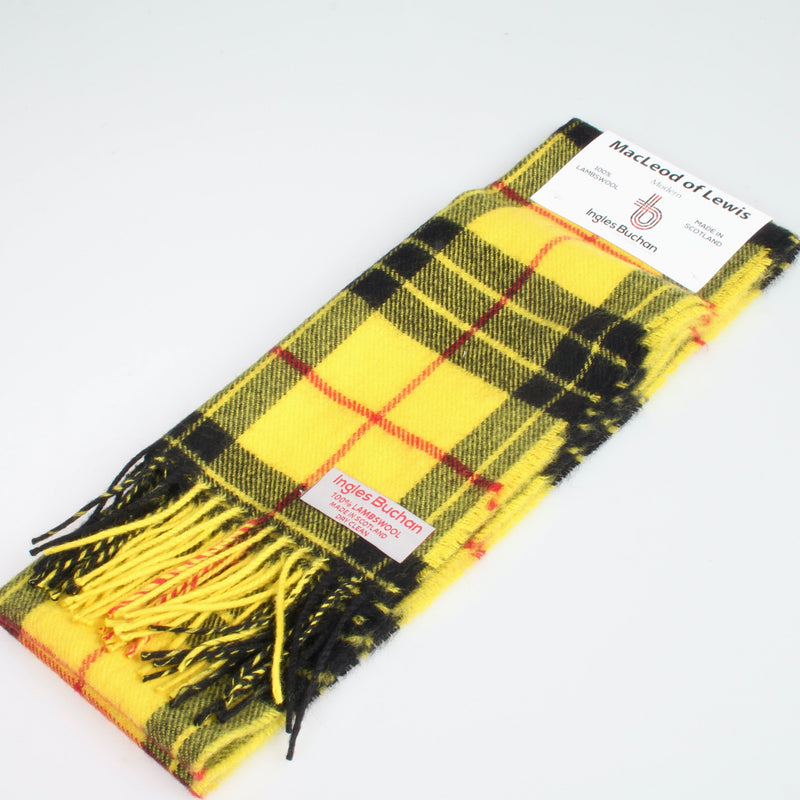 Lambswool Scarf in MacLeod of Lewis Modern Tartan