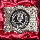 Menzies Pewter Clan Crest Buckle For Kilt Belts