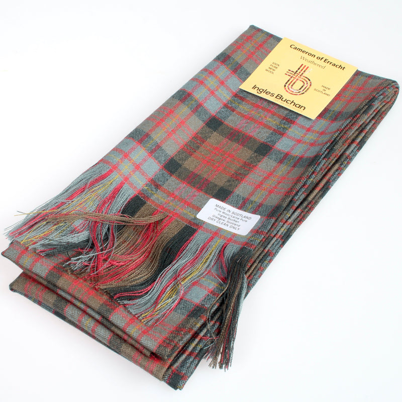 Full Length Sash in Cameron of Erracht Weathered Tartan