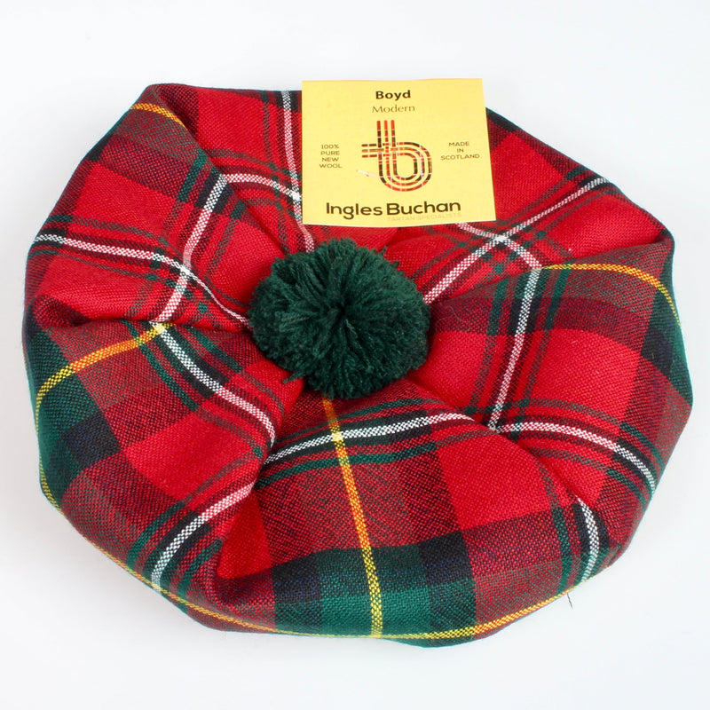 Boyd Modern Tartan Wool Tam