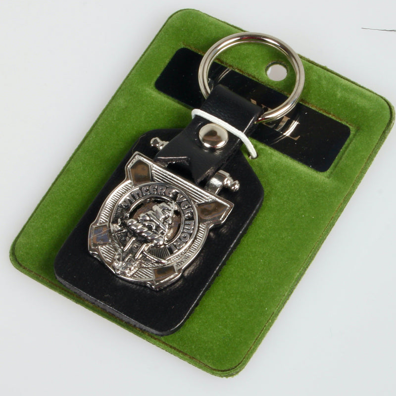 MacNeil of Barra Clan Crest Pewter Key Fob