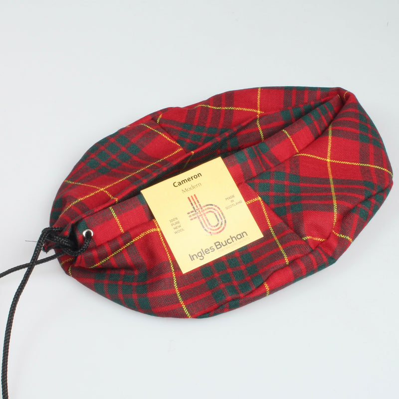 Cameron Modern Tartan Bonspiel Tam