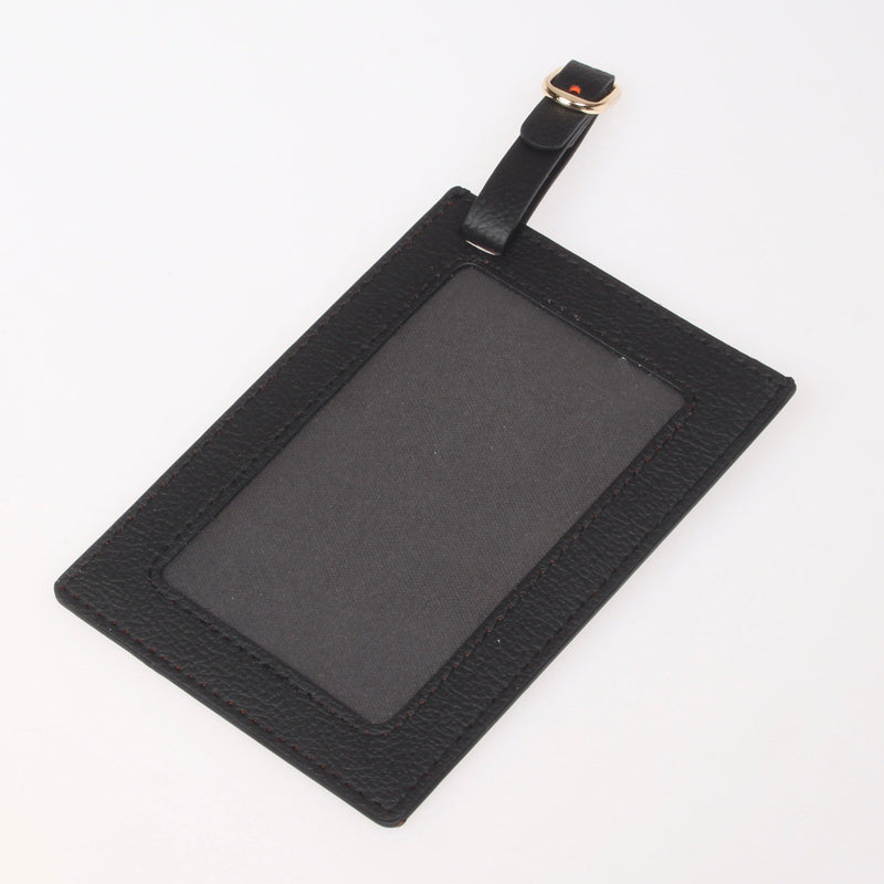 MacThomas Clan Crest Engraved PU Leather Luggage Tag