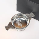 Innes Clan Crest Engraved Quaich.