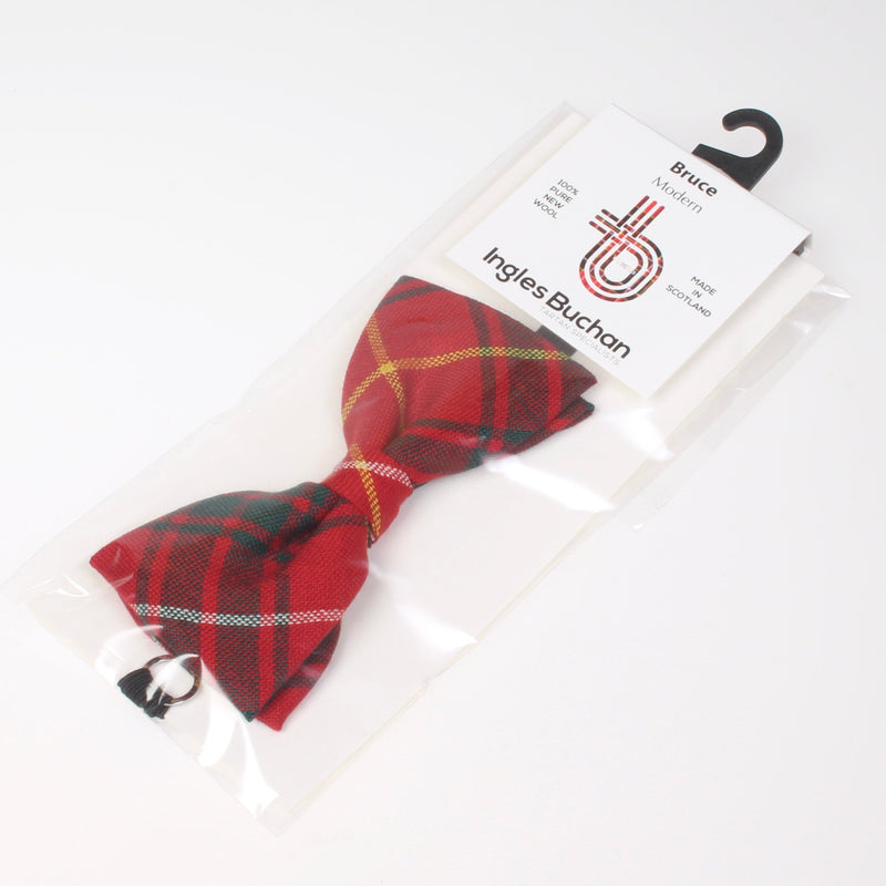 Bruce Modern Tartan Bow Tie