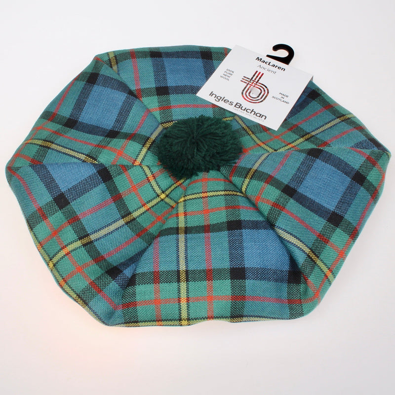 Unisex Wool Tam in MacLaren Ancient Tartan