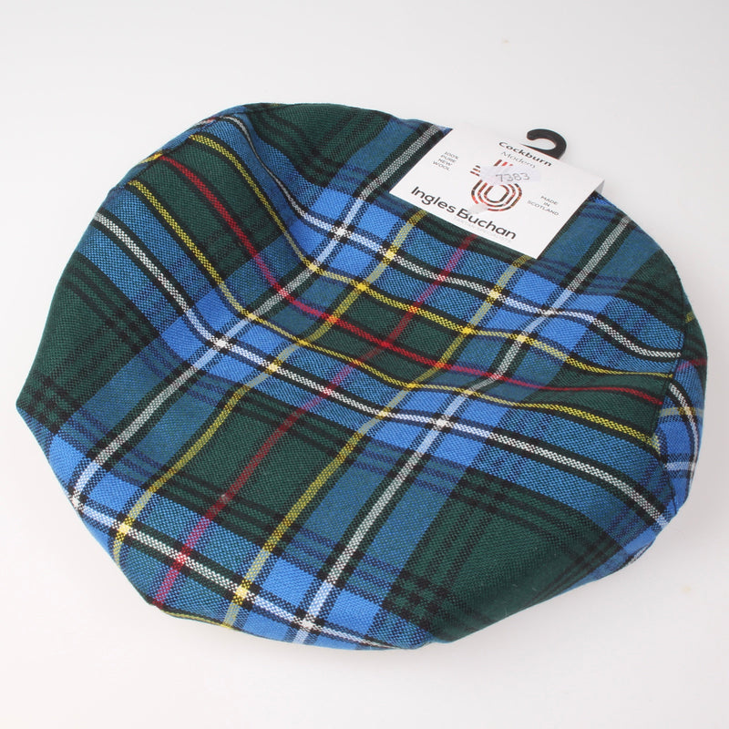 Pure Wool Golf Cap in Cockburn Modern Tartan