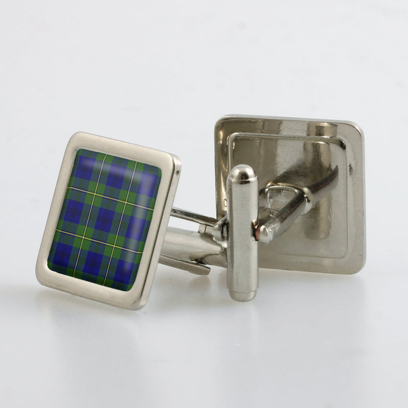 Johnstone Modern Tartan Cufflinks - Choose Your Shape