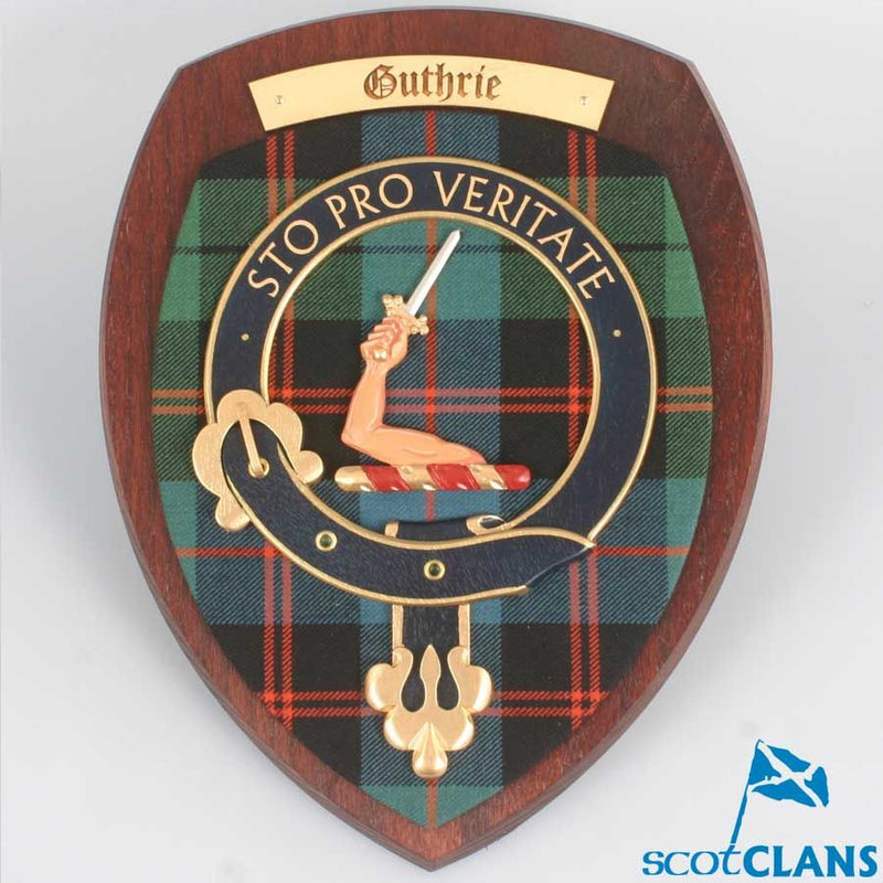 Guthrie Clan Crest Plaque