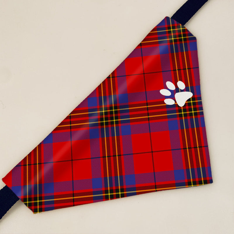 Leslie Modern Tartan Pet Bandana