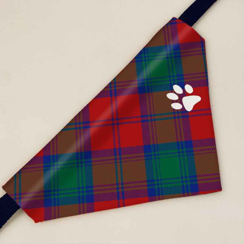 Lindsay Modern Tartan Pet Bandana