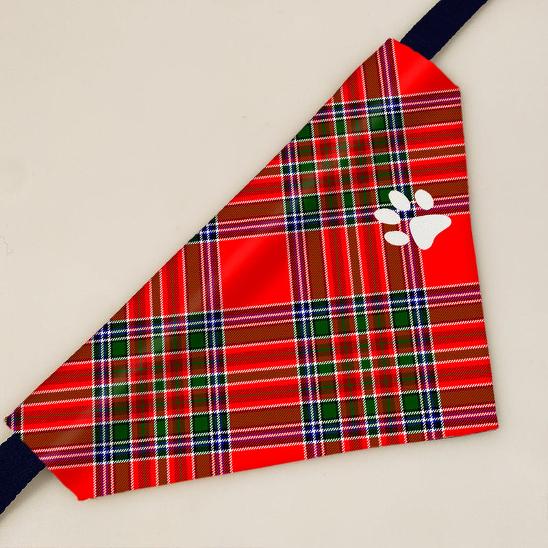 MacBean Modern Tartan Pet Bandana