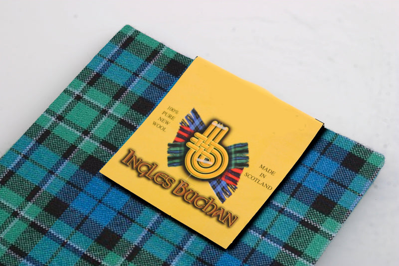 Wool Tartan Pocket Square in MacCallum Ancient Tartan