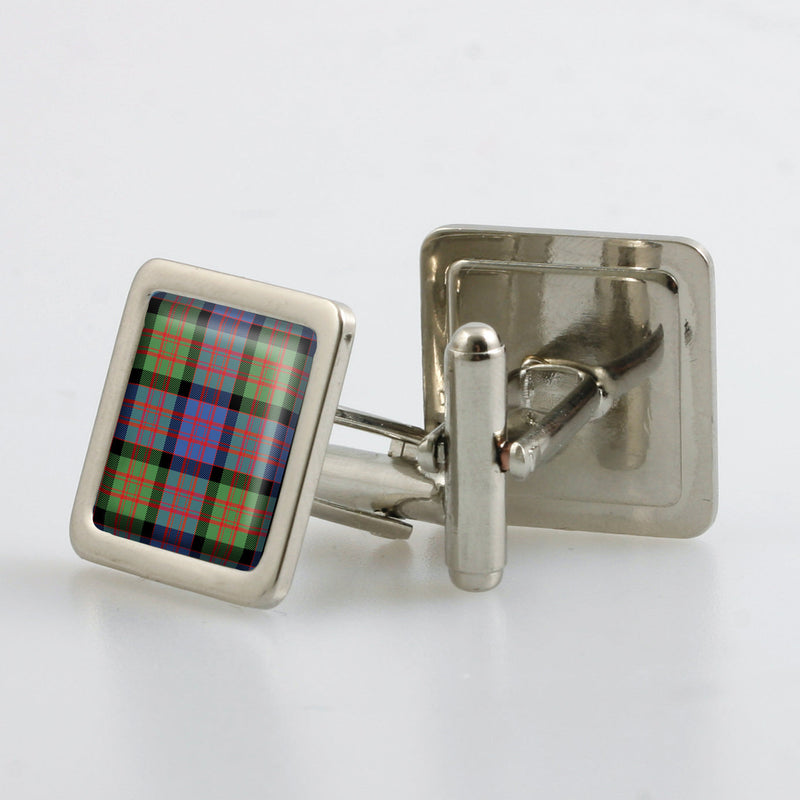 MacDonald Ancient Tartan Cufflinks - Choose Your Shape