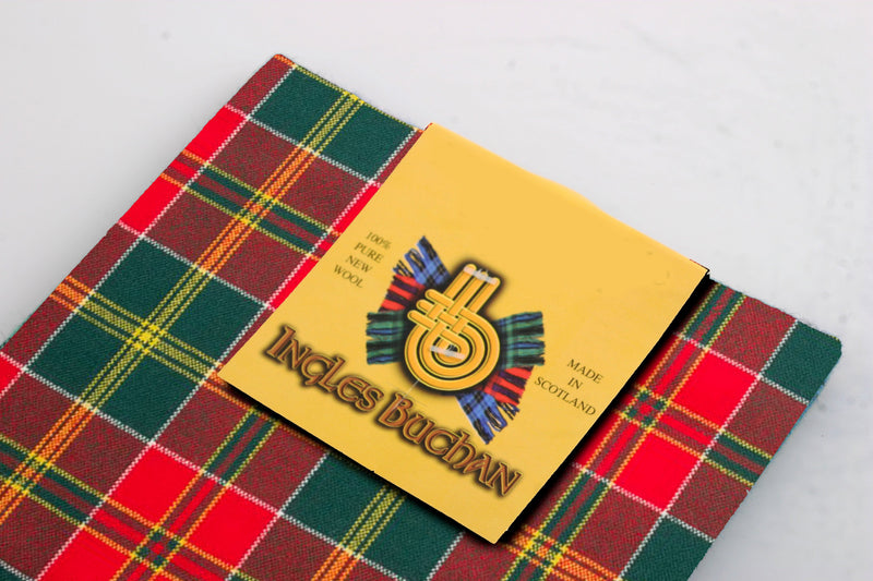 Wool Tartan Pocket Square in MacDonald of Kingsburgh Tartan