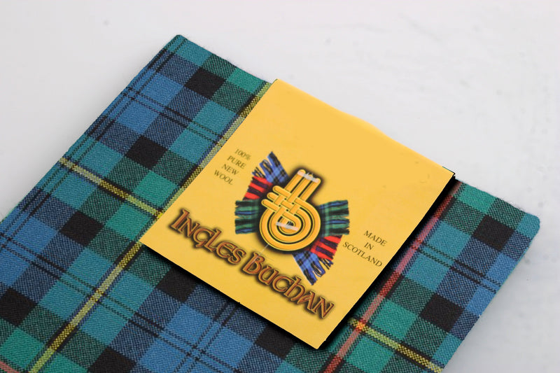 Wool Tartan Pocket Square in MacEwan Ancient Tartan