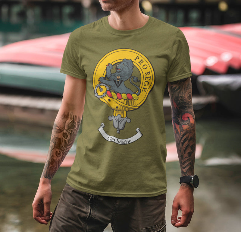 MacFie  Clan Crest Gents T Shirt