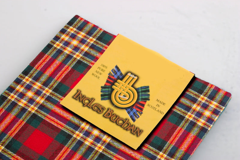 Wool Tartan Pocket Square in MacGill Modern Tartan