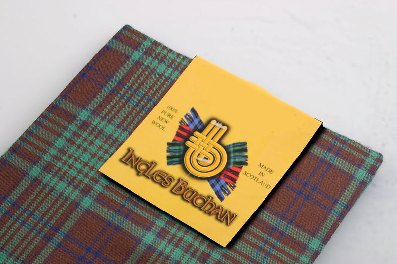 Wool Tartan Pocket Square in MacGillivray Hunting Ancient Tartan