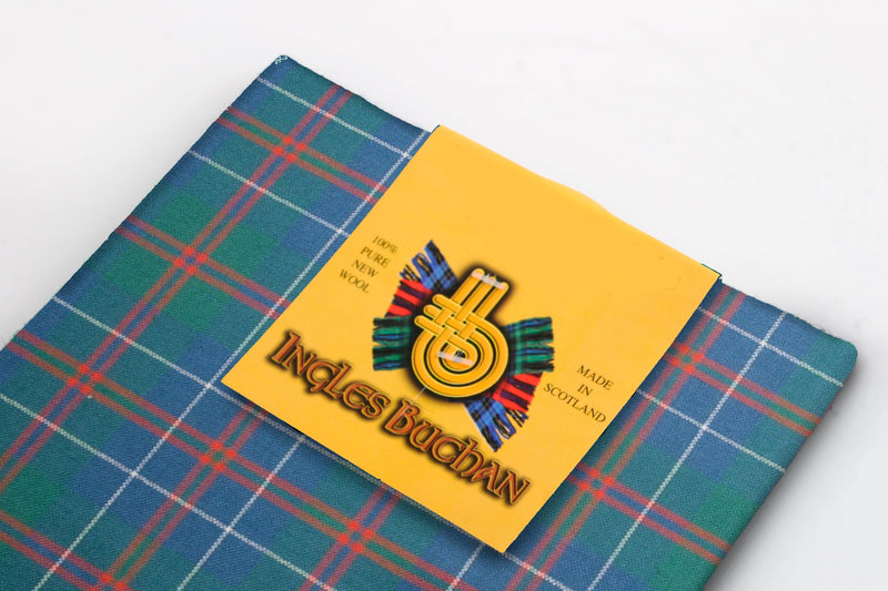 Wool Tartan Pocket Square in MacHardy Tartan