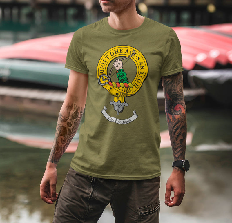 MacInnes Clan Crest Gents T Shirt