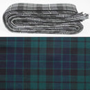 Wool Strip Ribbon in MacKay Modern Tartan - 5 Strips, Choose Your Width