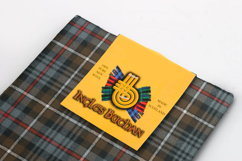 Wool Tartan Pocket Square in MacKenzie Weathered Tartan