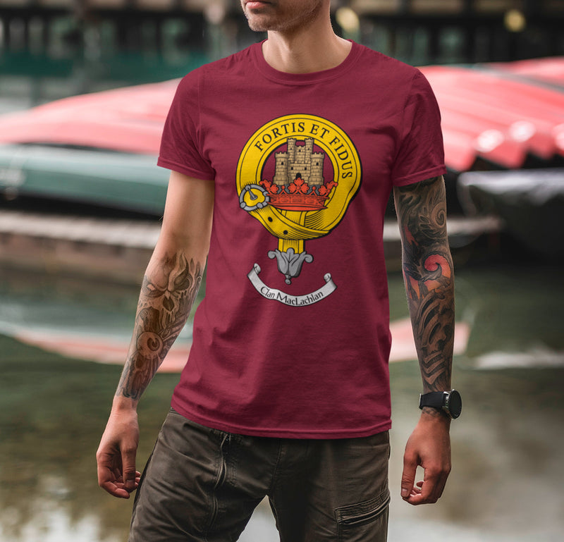 MacLachlan Clan Crest Gents T Shirt